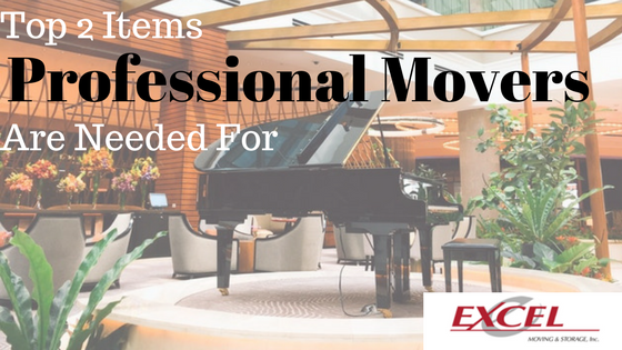 Top 2 Items Professional Movers Are Needed For